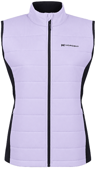 Жилет женский Nordski Hybrid Pro 2.0 Lavender/Black - Фото 1 большая