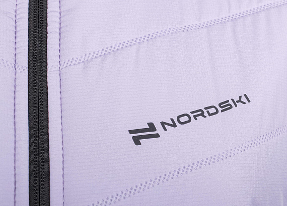 Жилет женский Nordski Hybrid Pro 2.0 Lavender/Black - Фото 3 большая