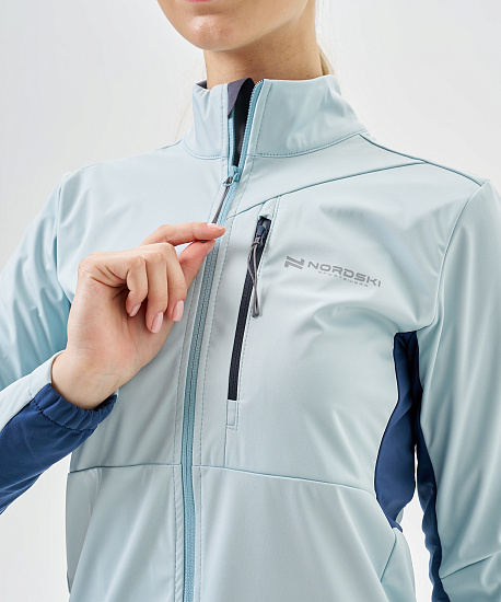 Куртка женская Nordski Pro Tour Aqua/Deep - Фото 5 большая