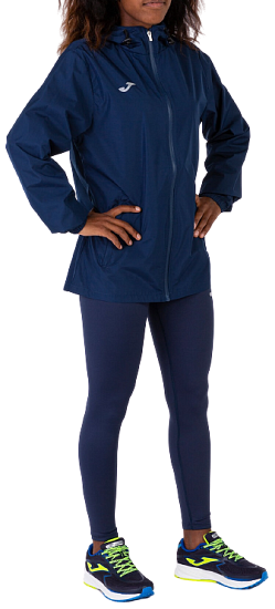 Куртка женская Joma Elite 8 Dark Blue - Фото 7 большая