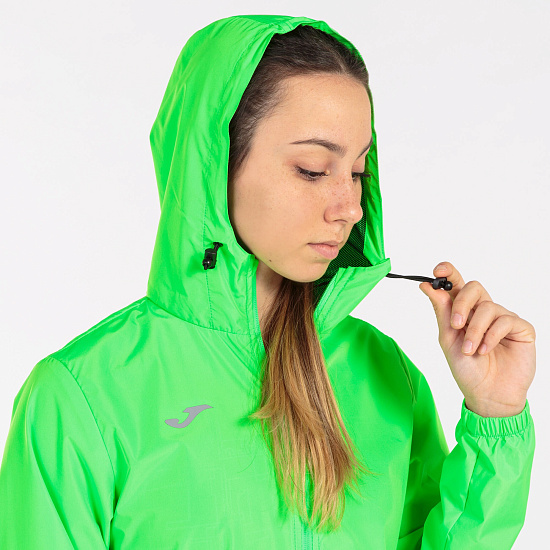 Куртка женская Joma Elite 8 Fluor Green - Фото 3 большая