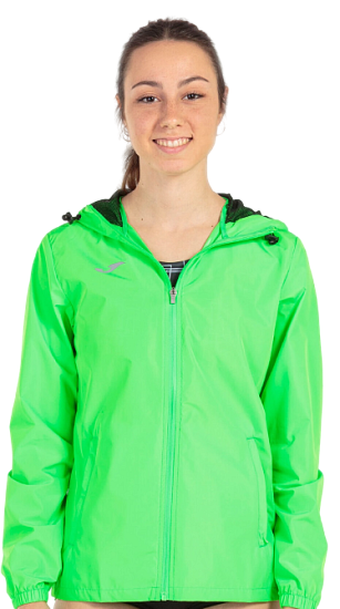 Куртка женская Joma Elite 8 Fluor Green - Фото 8 большая