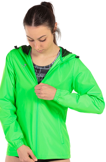 Куртка женская Joma Elite 8 Fluor Green - Фото 10 большая