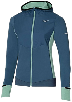 Куртка женская Mizuno Warmalite Hybrid Fz Wing Teal