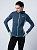Куртка женская Mizuno Warmalite Hybrid Fz Wing Teal - Фото 8 малая
