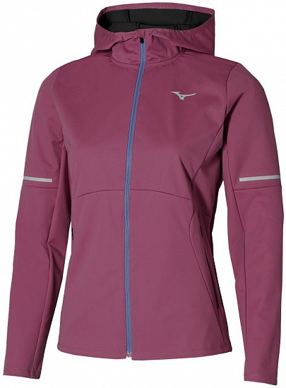 Куртка женская Mizuno Thermal Charge Bt Violet Quartz - Фото 1 большая