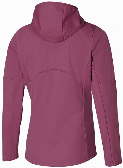 Куртка женская Mizuno Thermal Charge Bt Violet Quartz - Фото 2 большая