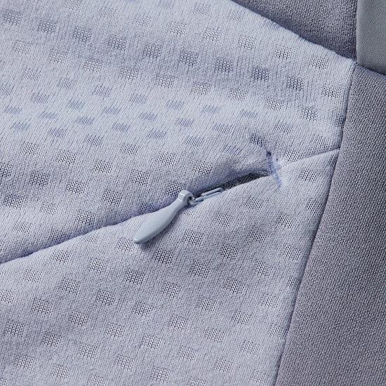 Куртка женская Mizuno Active Warm Hybrid Fz Quicksilver - Фото 5 большая