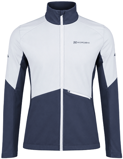 Куртка женская Nordski Pro 2.0 Pearl Blue/Blue - Фото 1 большая