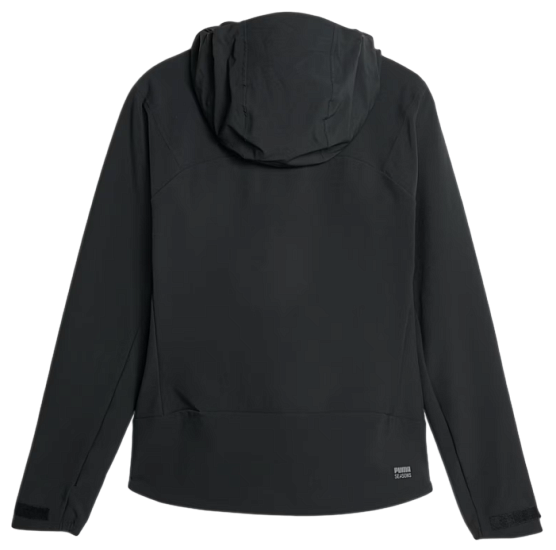 Куртка женская Puma Seasons Softshell Puma Black - Фото 2 большая