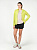 Куртка женская Mizuno Tech Light Hooded Lightning Yellow - Фото 3 малая