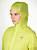 Куртка женская Mizuno Tech Light Hooded Lightning Yellow - Фото 8 малая