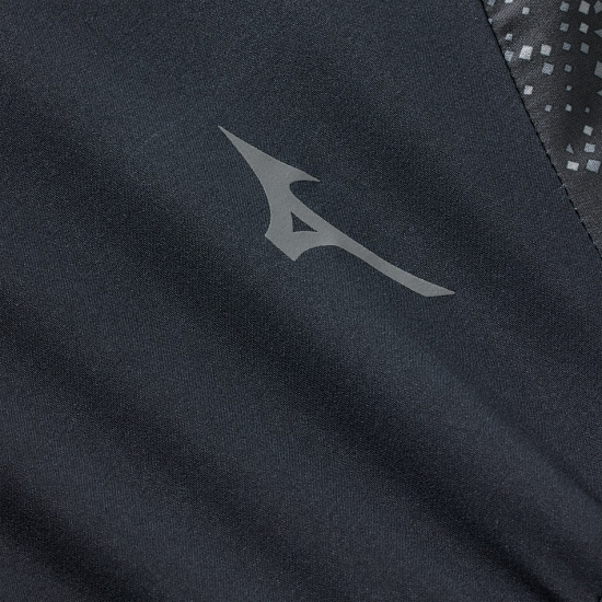 Куртка женская Mizuno Active Alpha Hooded Black - Фото 5 большая