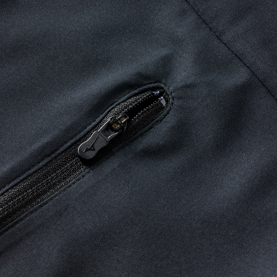 Куртка женская Mizuno Active Alpha Hooded Black - Фото 6 большая