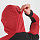 Куртка женская Salomon Light Shell Red Chili/Black - Фото 4 малая