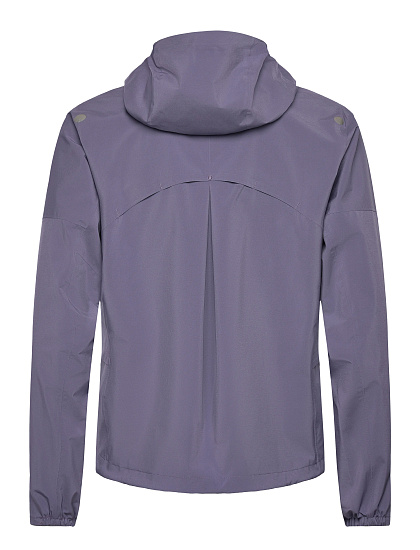 Куртка женская ASICS Metarun Waterproof Greyish Purple - Фото 2 большая