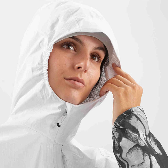 Куртка женская Salomon Bonatti WP White/Alloy/Ao - Фото 6 большая