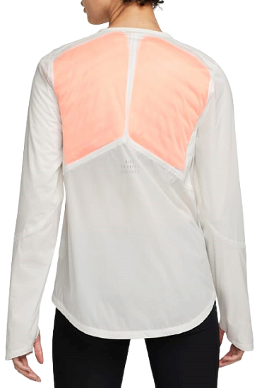 Куртка женская Nike Storm-FIT ADV Run Division Sail/Atomic Orange - Фото 2 большая