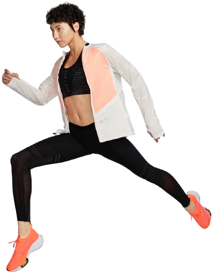 Куртка женская Nike Storm-FIT ADV Run Division Sail/Atomic Orange - Фото 3 большая
