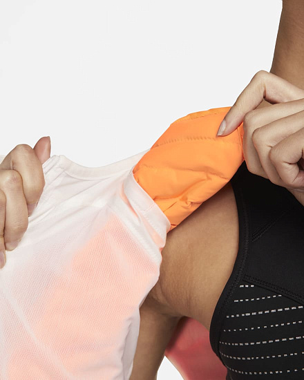 Куртка женская Nike Storm-FIT ADV Run Division Sail/Atomic Orange - Фото 9 большая