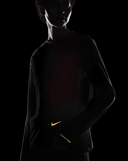 Куртка женская Nike Storm-FIT ADV Run Division Sail/Atomic Orange - Фото 12 большая