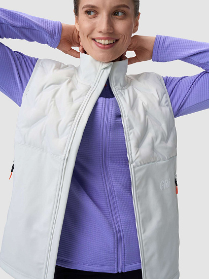 Жилет женский GRI Норд Светло-серый - Фото 7 большая