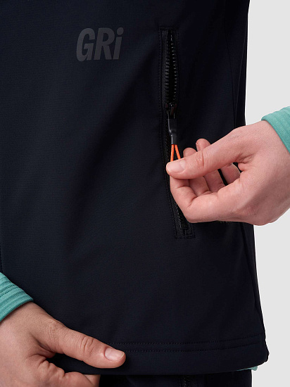 Жилет женский GRI Норд Черный - Фото 9 большая