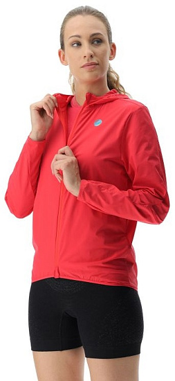 Куртка женская UYN Running Masterwind Geranium - Фото 6 большая