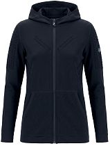 Куртка женская UYN Run Fit Ow Hooded Full Zip Blackboard