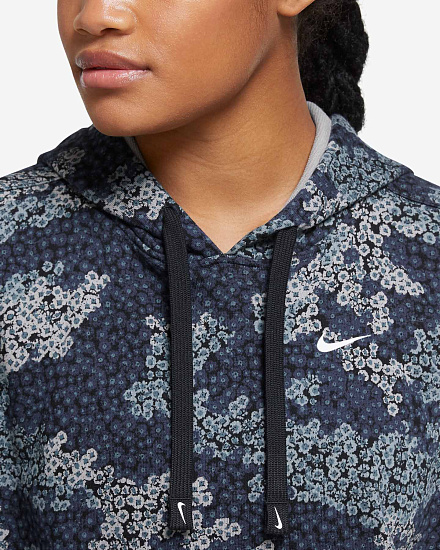 Куртка женская Nike Get Fit Aviator Grey/White - Фото 3 большая