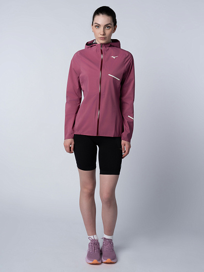 Куртка женская Mizuno Waterproof 20K Er Violet Quartz - Фото 3 большая