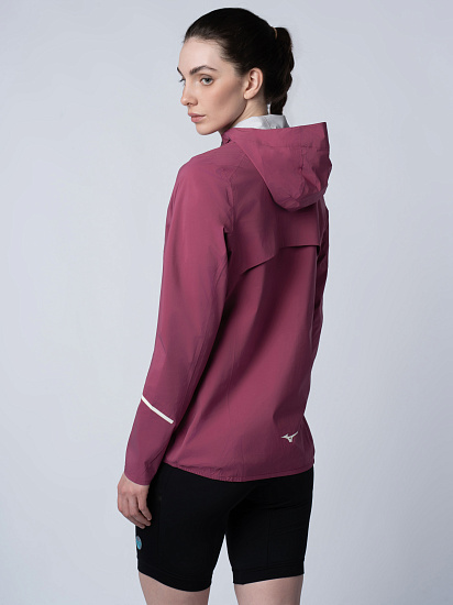 Куртка женская Mizuno Waterproof 20K Er Violet Quartz - Фото 8 большая