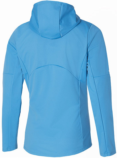 Куртка женская Mizuno Thermal Charge Bt Parisian Blue - Фото 2 большая