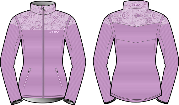 Куртка женская KV+ Sprint Lilac - Фото 3 большая