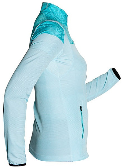 Куртка женская KV+ Sprint Turquoise - Фото 3 большая