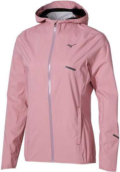Куртка женская Mizuno Trail Waterproof 20K Rose Elegance - Фото 1 большая