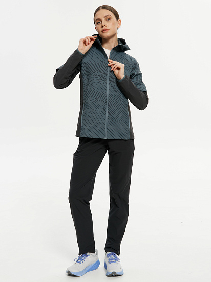 Куртка женская Bivium Вектор 1.0 Черный/Графитовый - Фото 9 большая
