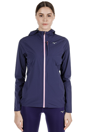 Куртка женская Mizuno Endura 20K Т.Син - Фото 4 большая