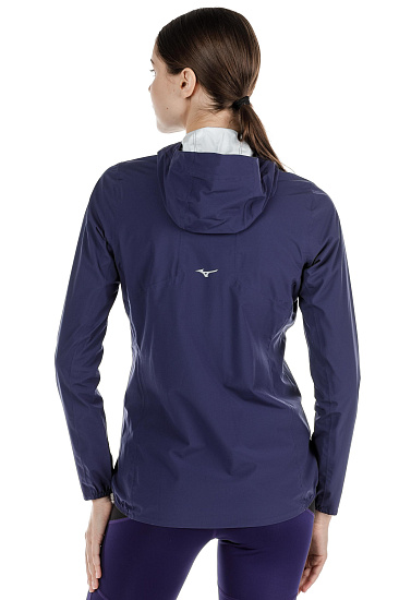 Куртка женская Mizuno Endura 20K Т.Син - Фото 6 большая