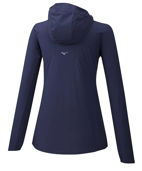 Куртка женская Mizuno Endura 20K Т.Син - Фото 2 большая
