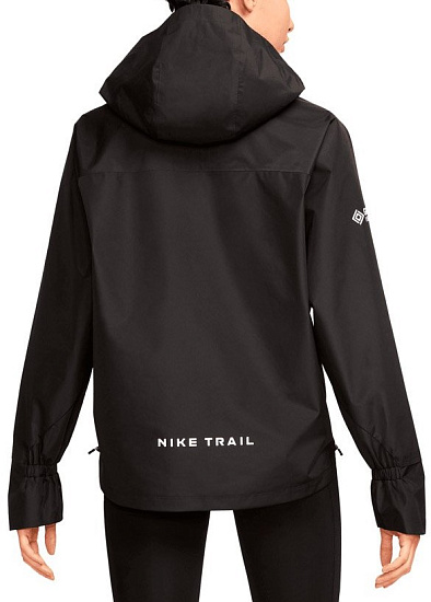 Куртка женская Nike Gore-Tex Trail Black/Dk Smoke Grey/Black/White - Фото 2 большая
