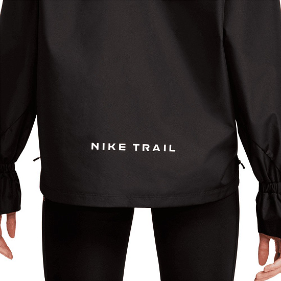 Куртка женская Nike Gore-Tex Trail Black/Dk Smoke Grey/Black/White - Фото 8 большая