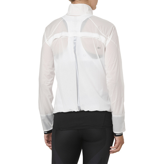 Куртка женская ASICS Metarun Brilliant White - Фото 5 большая