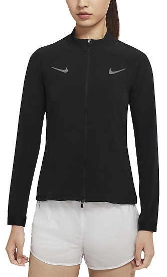 Куртка женская Nike Tracksuit Black - Фото 1 большая