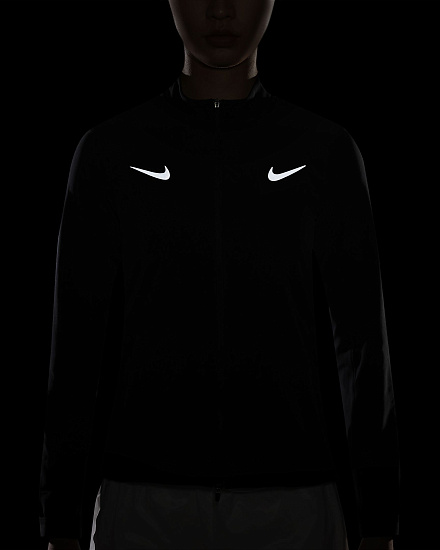 Куртка женская Nike Tracksuit Black - Фото 5 большая