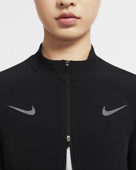 Куртка женская Nike Tracksuit Black - Фото 9 большая