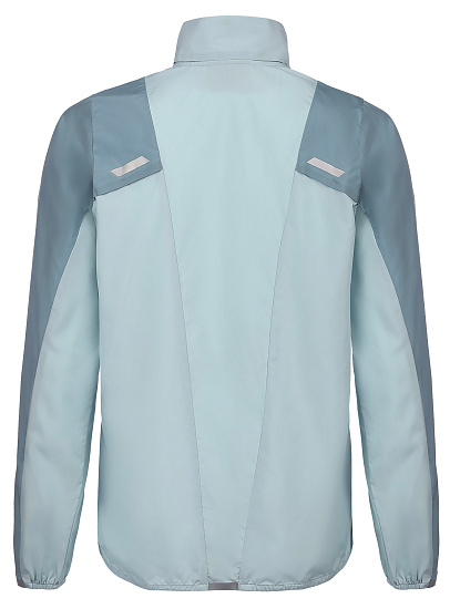 Куртка женская Mizuno Tech Light Citadel/Cloud Blue - Фото 2 большая