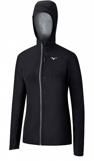 Куртка женская Mizuno Endura 20k Черный - Фото 1 большая