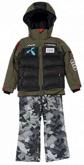 Костюм детский Phenix Norway Alpine Team Two piece KA1 - Фото 1 большая