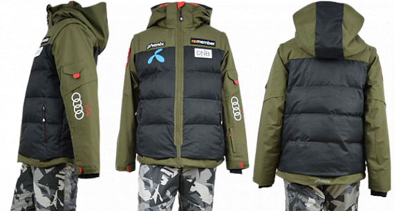 Костюм детский Phenix Norway Alpine Team Two piece KA1 - Фото 3 большая